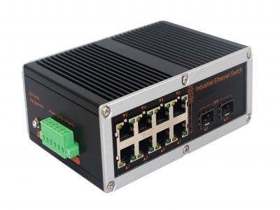 非網管工業級交換機 千兆2光8電SFP