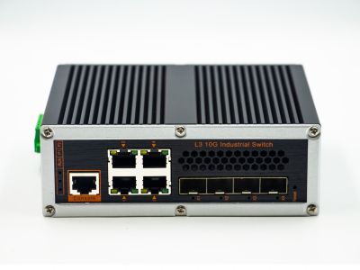 三層網(wǎng)管4萬(wàn)兆光4千兆電SFP工業(yè)級(jí)交換機(jī)