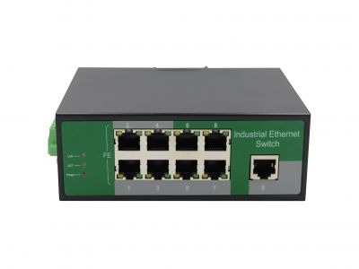 鋼合金工業(yè)級(jí)百兆9電交換機(jī)